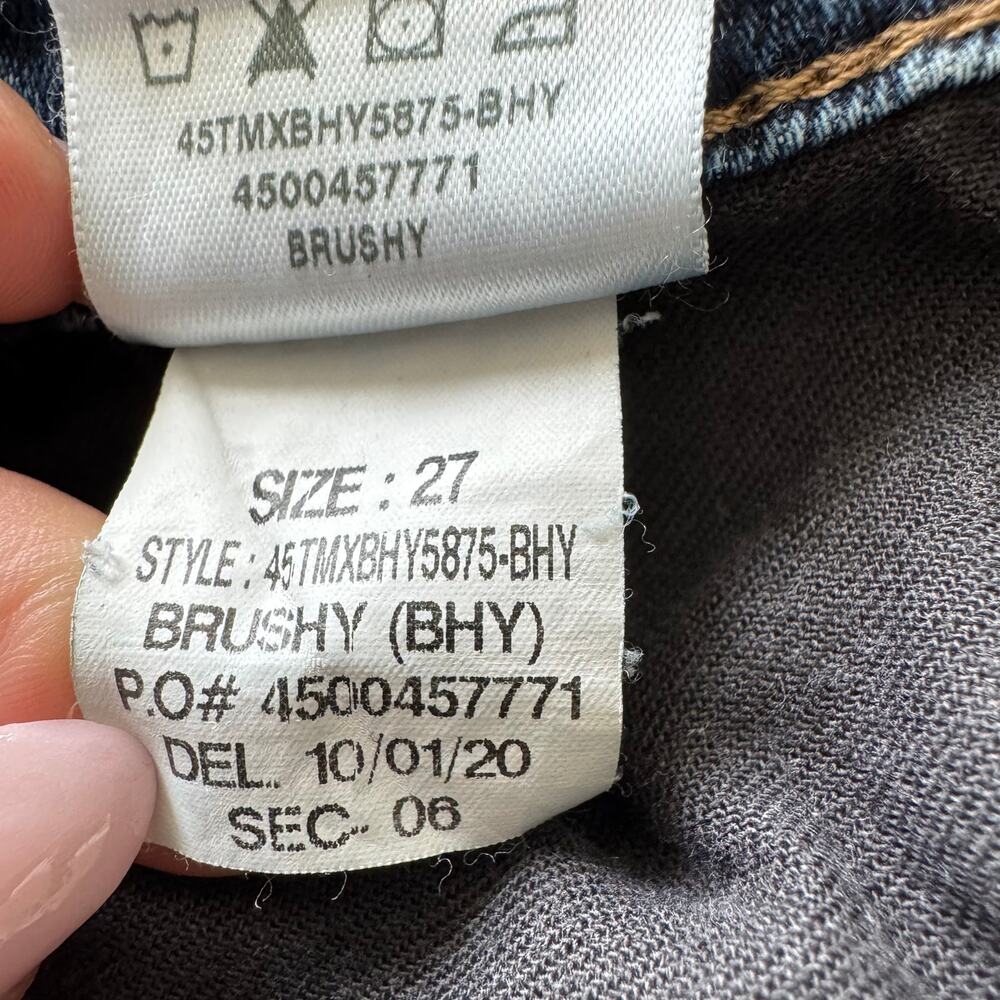 Joe's Jeans Boyfriend Slim Ankle High Rise Denim Jeans Size 27-Brushy - Picture 8 of 8